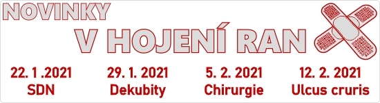 Novinky v hojení ran – webináře ČSLR ve spolupráci s ČDS ČLS JEP