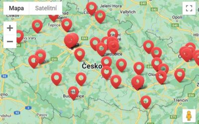 Aktualizována mapa center hojení ran s garancí kvality ČSLR