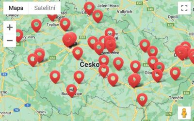 Mapa center hojení ran s garancí kvality ČSLR aktualizována